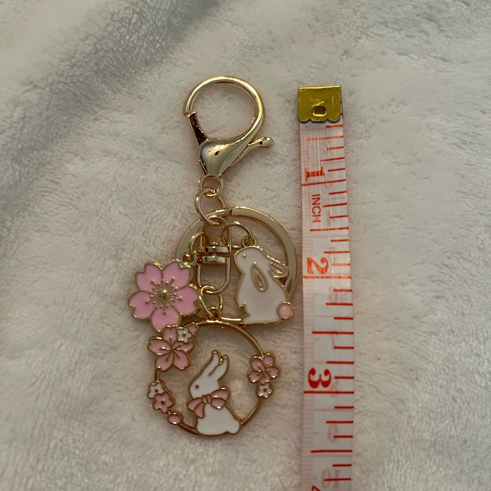 Bunny Rabbit Bag Keychain
